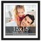 Modern Black Frame with White Photo Mat, UV Acrylic Front, Foam Board Backing, 60 Sizes Available